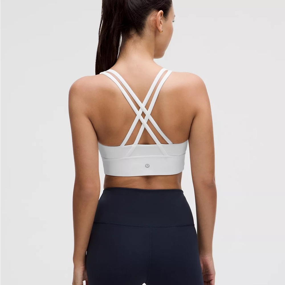 lululemon Energy Longline Bra
Medium Support, B–D Cups - WHITE